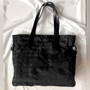 CHANEL black tote authentic